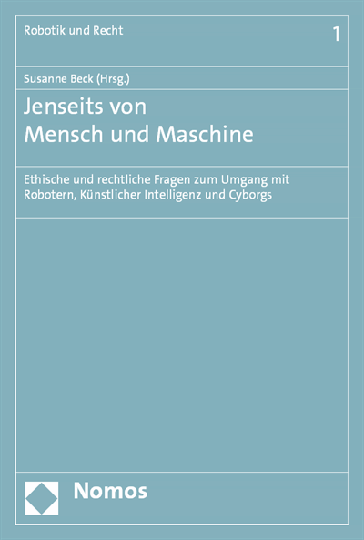 Cover of book: Jenseits von Mensch und Maschine