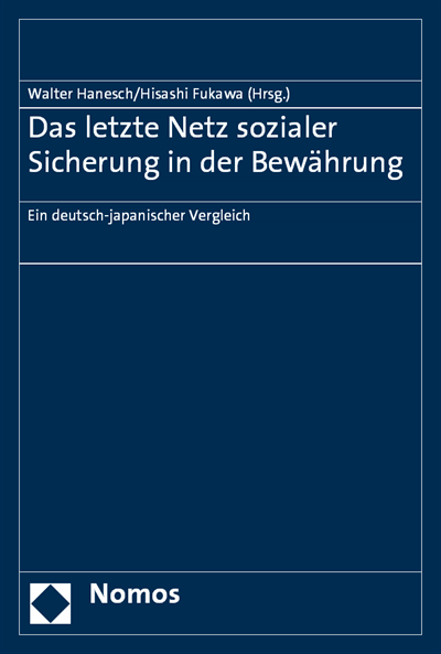Cover of book: Das letzte Netz sozialer Sicherung in der Bewährung