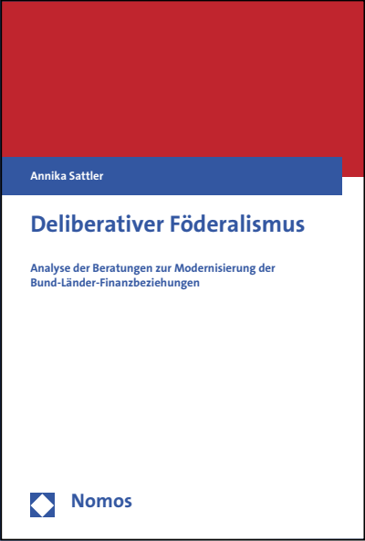 Cover of book: Deliberativer Föderalismus
