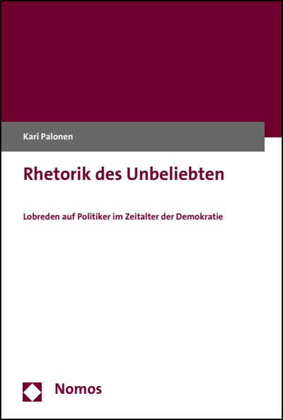 Cover of book: Rhetorik des Unbeliebten