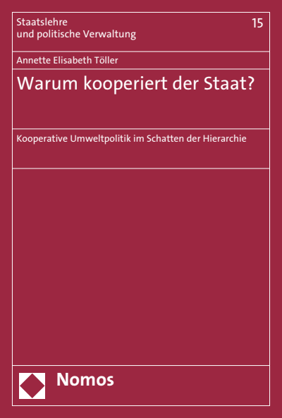 Cover of book: Warum kooperiert der Staat?