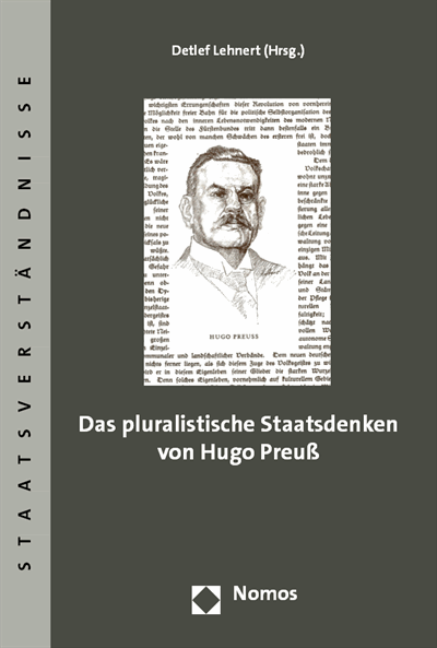 Cover des Buchs: Das pluralistische Staatsdenken von Hugo Preuß
