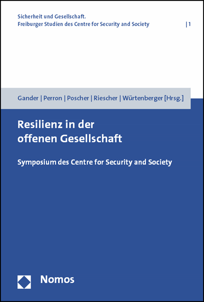 Cover of book: Resilienz in der offenen Gesellschaft