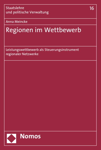 Cover of book: Regionen im Wettbewerb