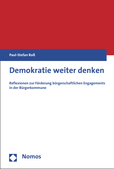 Cover of book: Demokratie weiter denken