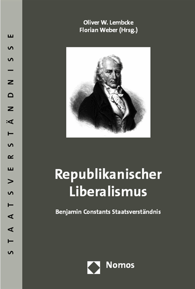 Cover des Buchs: Republikanischer Liberalismus