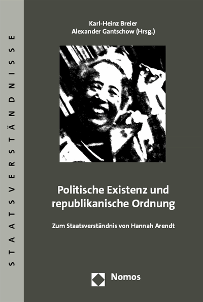 Cover of book: Politische Existenz und republikanische Ordnung