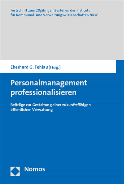 Cover of book: Personalmanagement professionalisieren