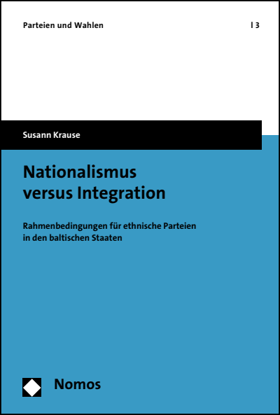 Cover of book: Nationalismus versus Integration