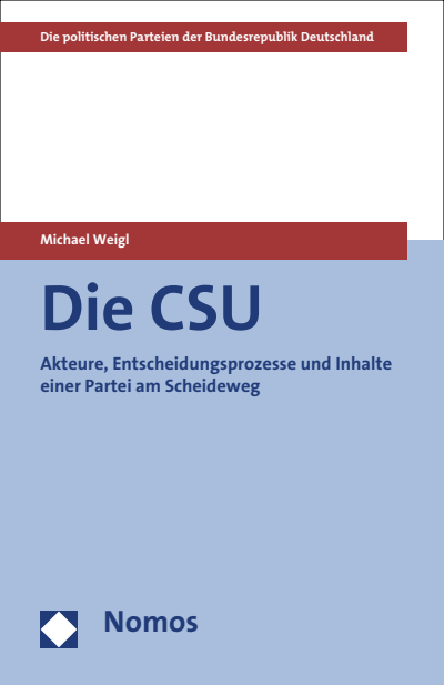Cover des Buchs: Die CSU
