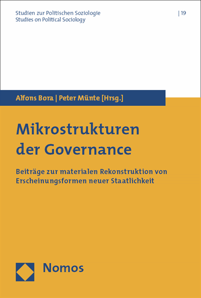 Cover des Buchs: Mikrostrukturen der Governance