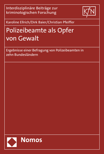 Cover of book: Polizeibeamte als Opfer von Gewalt