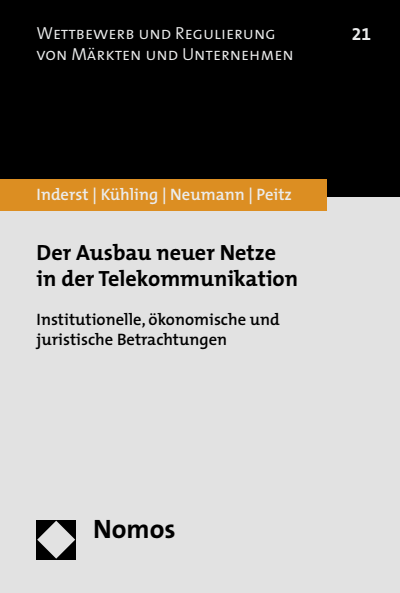 Cover des Buchs: Der Ausbau neuer Netze in der Telekommunikation
