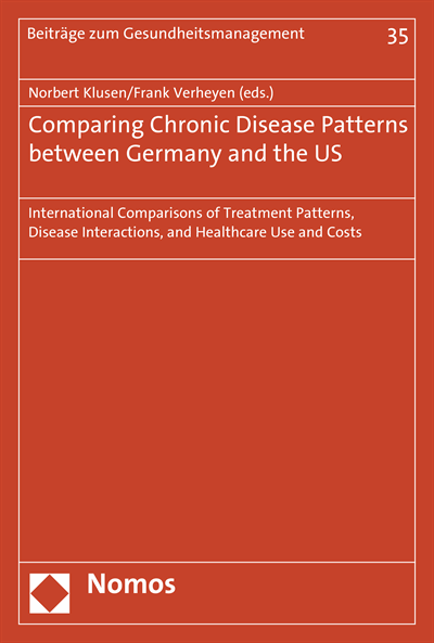 Cover des Buchs: Comparing Chronic Disease Patterns between Germany and the US
