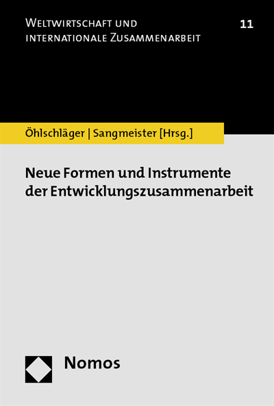 Cover des Buchs: Neue Formen und Instrumente der Entwicklungszusammenarbeit