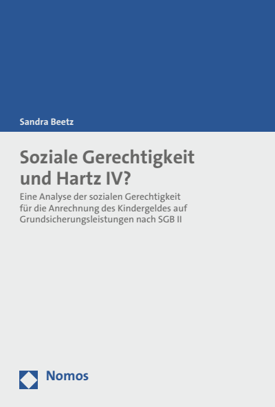 Cover des Buchs: Soziale Gerechtigkeit und Hartz IV?