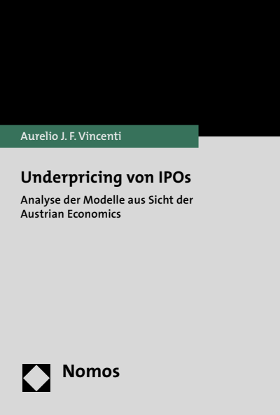 Cover des Buchs: Underpricing von IPOs