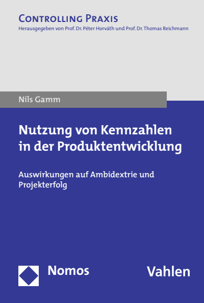 Cover of book: Nutzung von Kennzahlen in der Produktentwicklung
