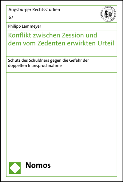 Cover of book: Konflikt zwischen Zession und dem vom Zedenten erwirkten Urteil