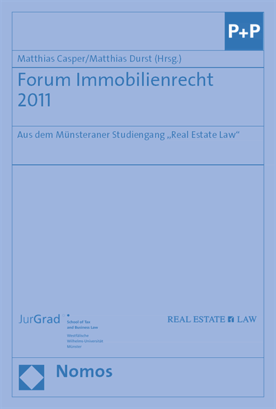 Cover des Buchs: Forum Immobilienrecht 2011