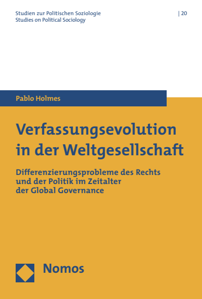 Cover des Buchs: Verfassungsevolution in der Weltgesellschaft