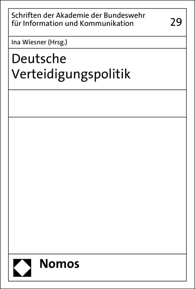 Cover des Buchs: Deutsche Verteidigungspolitik