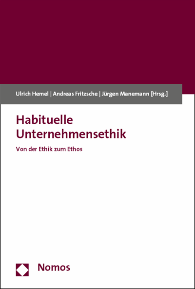Cover des Buchs: Habituelle Unternehmensethik