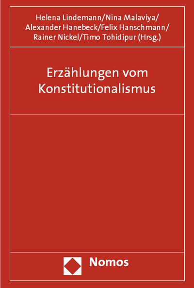 Cover des Buchs: Erzählungen vom Konstitutionalismus