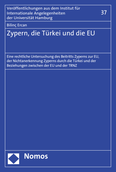 Cover of book: Zypern, die Türkei und die EU