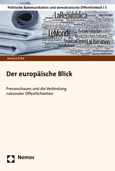 Cover of book: Der europäische Blick