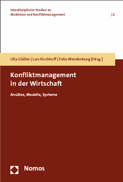 Cover des Buchs: Konfliktmanagement in der Wirtschaft