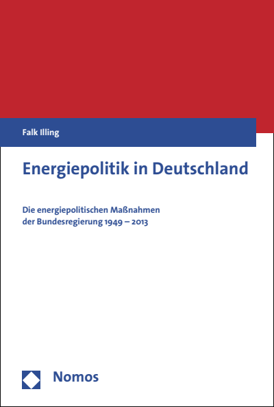 Cover des Buchs: Energiepolitik in Deutschland