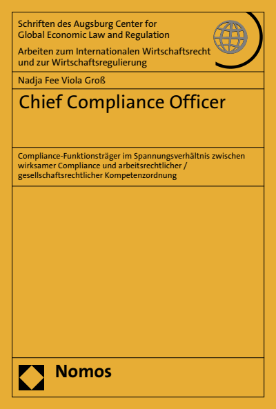 Cover of book: Chief Compliance Officer