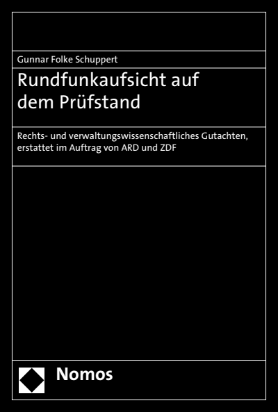 Cover of book: Rundfunkaufsicht auf dem Prüfstand