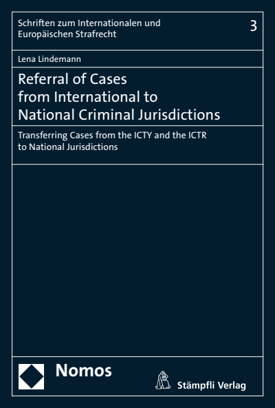 Cover of book: Referral of Cases from International to National Criminal Jurisdictions