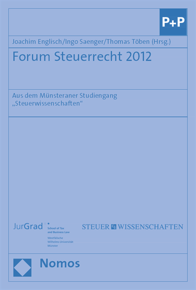 Cover des Buchs: Forum Steuerrecht 2012