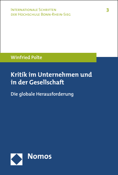 Cover des Buchs: Kritik im Unternehmen und in der Gesellschaft