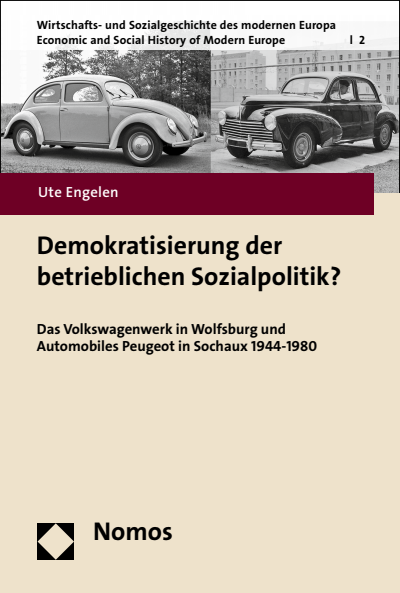 Cover of book: Demokratisierung der betrieblichen Sozialpolitik?