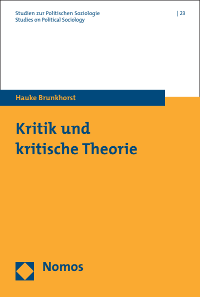 Cover des Buchs: Kritik und kritische Theorie