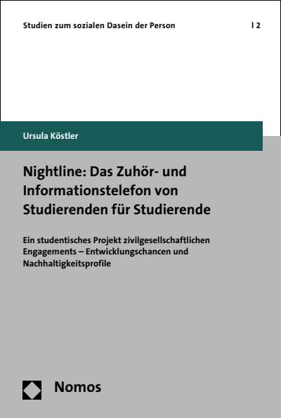 Cover des Buchs: Nightline: Das Zuhör- und Informationstelefon von Studierenden für Studierende