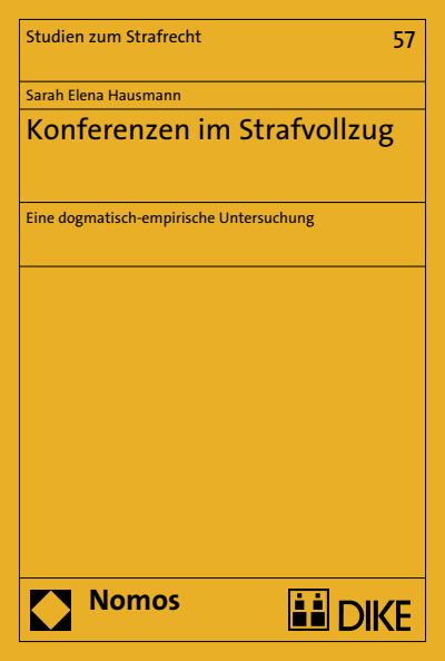 Cover of book: Konferenzen im Strafvollzug