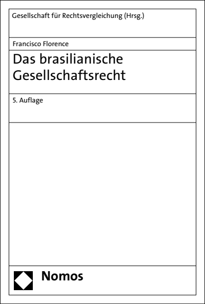Cover of book: Das brasilianische Gesellschaftsrecht