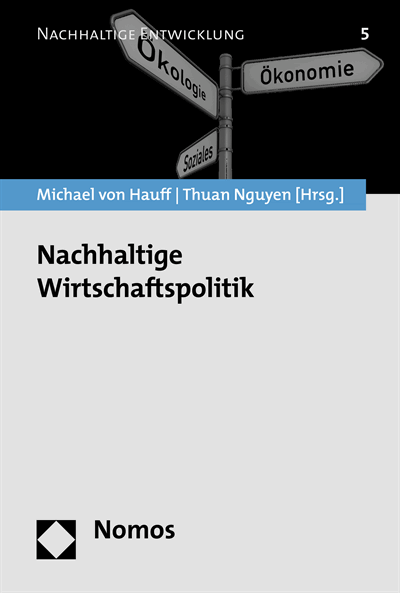 Cover of book: Nachhaltige Wirtschaftspolitik