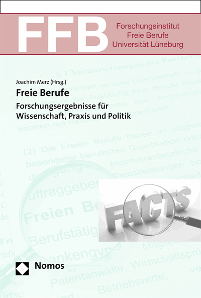 Cover of book: Freie Berufe
