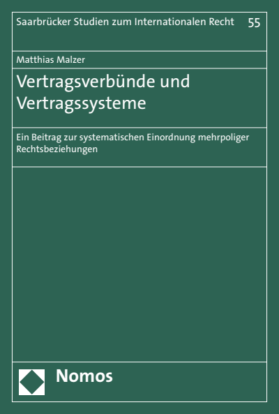 Cover des Buchs: Vertragsverbünde und Vertragssysteme