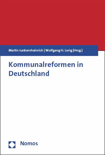 Cover of book: Kommunalreformen in Deutschland