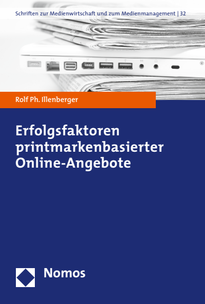 Cover of book: Erfolgsfaktoren printmarkenbasierter Online-Angebote