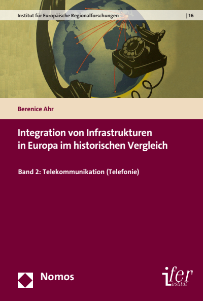 Cover des Buchs: Integration von Infrastrukturen in Europa im historischen Vergleich