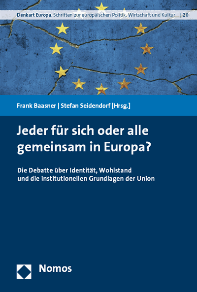 Cover of book: Jeder für sich oder alle gemeinsam in Europa?