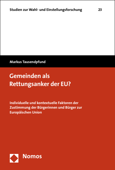 Cover of book: Gemeinden als Rettungsanker der EU?